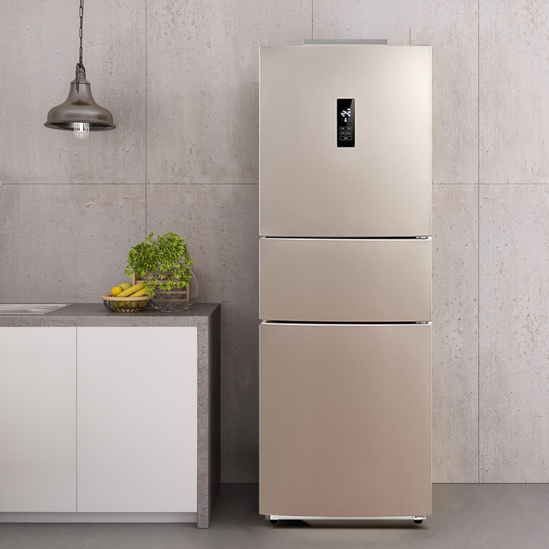 美的(Midea) BCD-252WTPM(E)三门电脑控温节能变频无霜 大冷冻力电冰箱