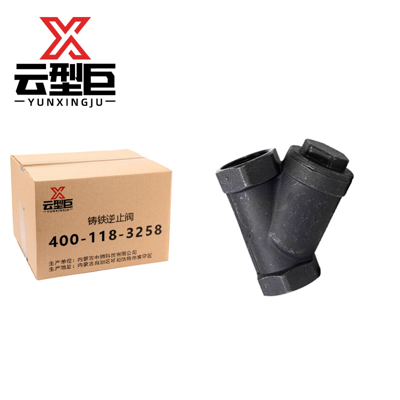 云型巨 铸铁逆止阀 DN40 个高清大图