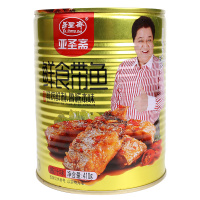 [中华特色]泰安馆 亚圣斋 带鱼罐头410g/瓶 即食海鲜红烧黄花鱼肉 鲜食下饭菜零食 山东特产 华东