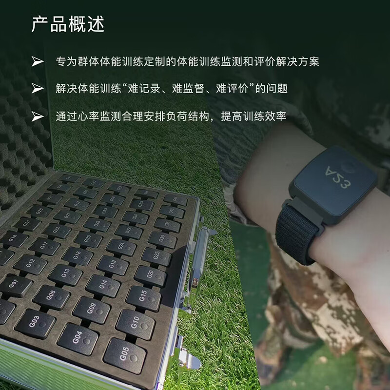 鹰起(FALCON ARMOR)心率实时监测系统 多人多用训练运动软件测试辅助系统XL001S(单位:套)高清大图