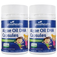 goodhealth好健康马泰克DHA藻油软胶囊30粒/瓶X2瓶 儿童成人孕妇哺乳期新西兰进口复合油含亚麻籽油维生素e