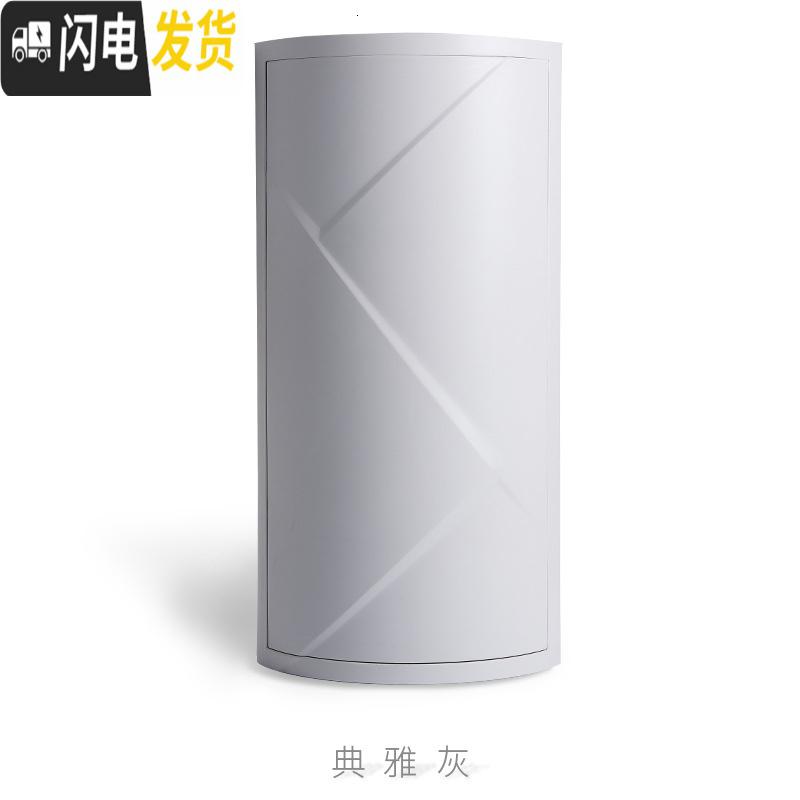 三维工匠创意浴室三角置物架旋转塑料厨房收纳架卫生间护肤品整理架收纳箱高清大图