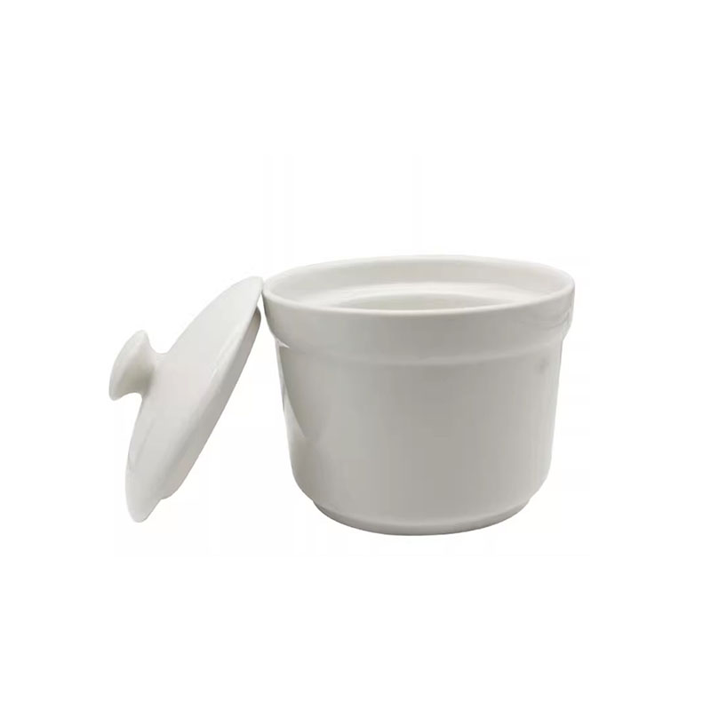 顺心优 陶瓷汤盅隔水炖盅 4英寸/个高清大图