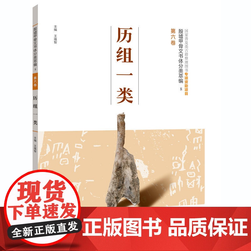 殷墟甲骨文书体分类萃编·第六卷 历组一类高清大图