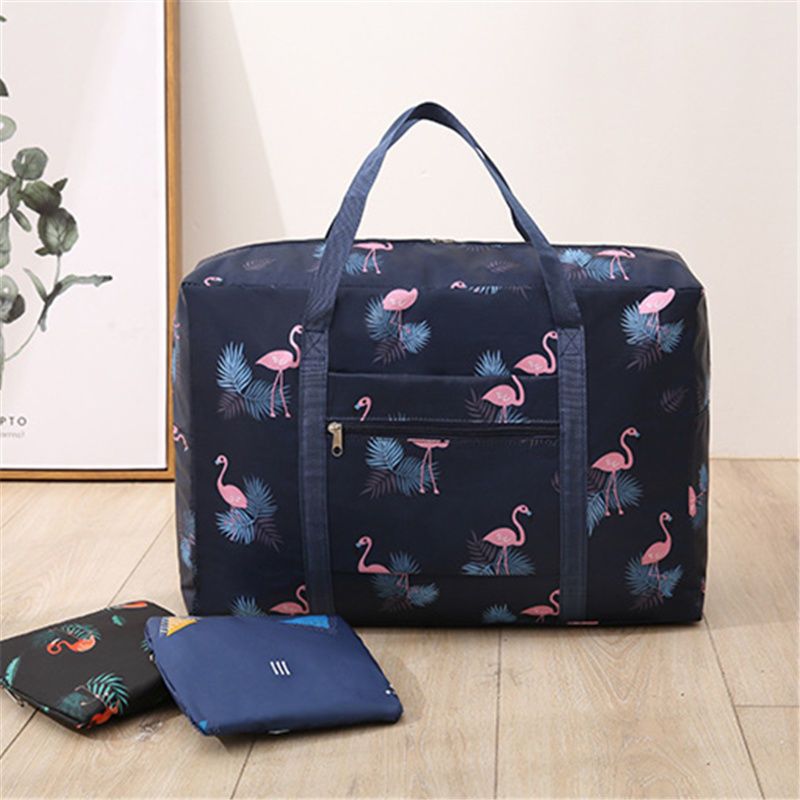 时尚旅行袋手提包男女行李包旅行包行李袋防水可套拉杆箱单肩大包