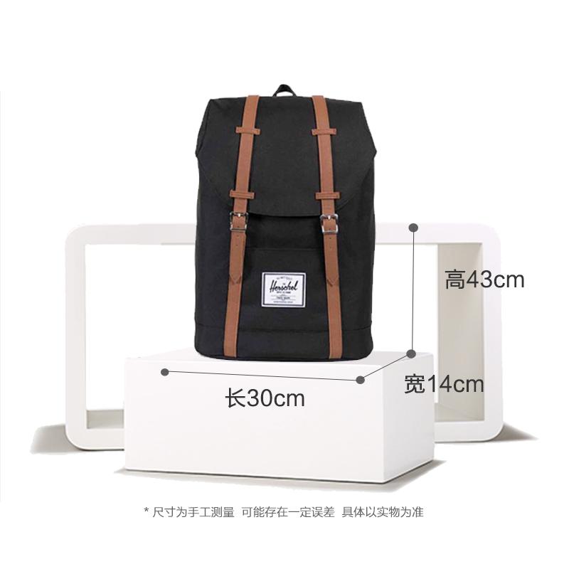 [直营]Herschel Supply赫歇尔 Retreat经典色 双肩包 背包北美休闲潮包