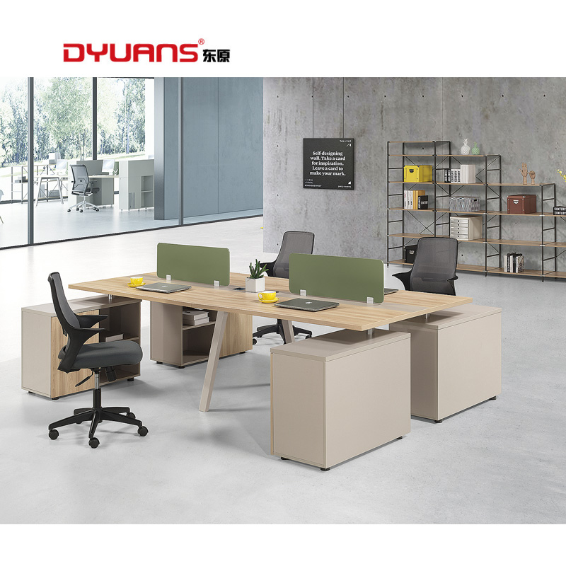 dyuans 东原川上樱桃系列2.8米四人位办公桌e1128