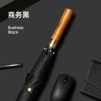 鲸轩 YS718直柄雨伞 (计价单位:把)黑色
