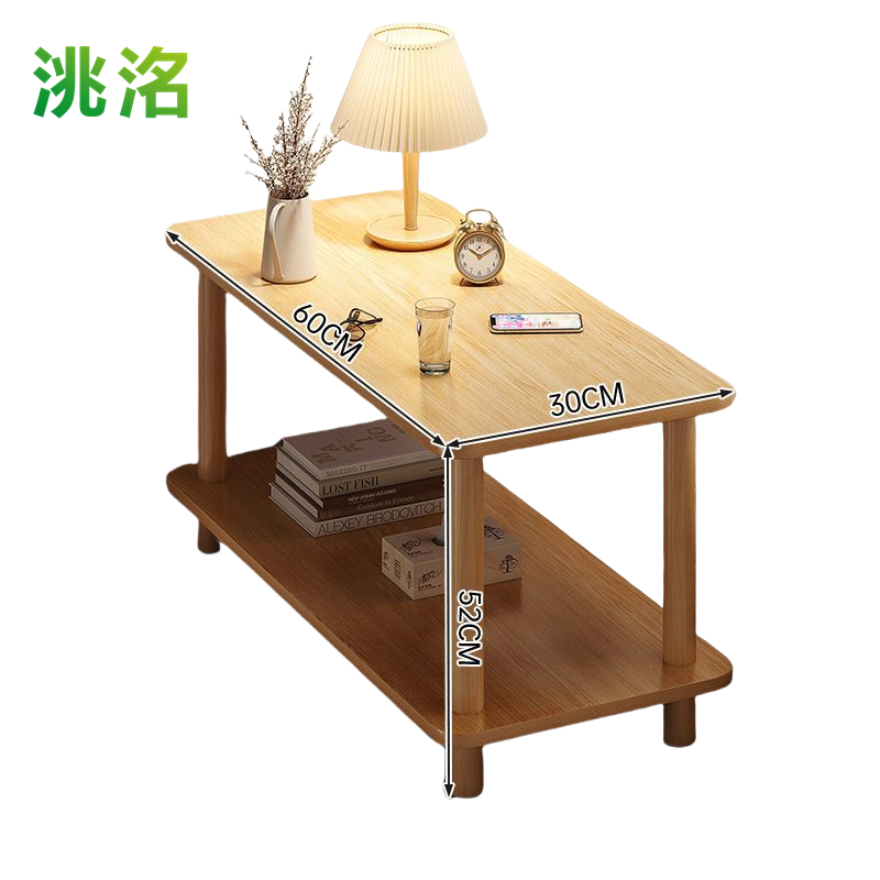 洮洺 简约床头柜 床头边几柜 60*30*52cm 个高清大图