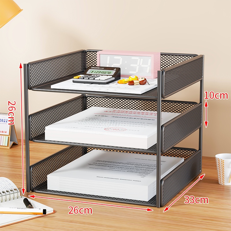 豫汉迎文件置物架三层个高清大图