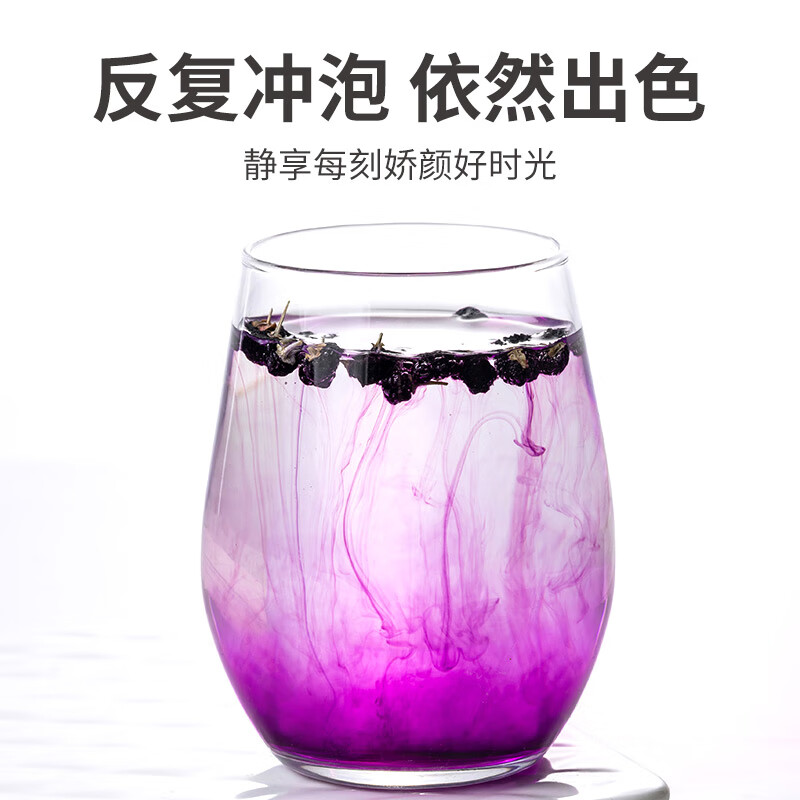 方家铺子 花青素泡水养生五星黑枸杞50g/瓶装高清大图