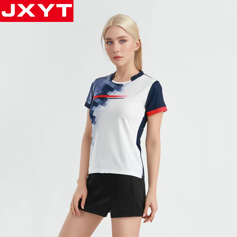 健訫奕天羽毛球服排球服乒乓球服BK667-A高清大图