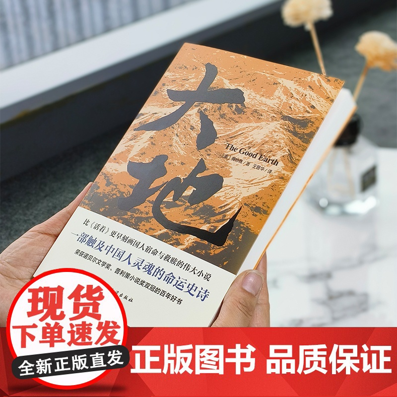 大地 获诺贝尔奖+普利策奖 比活着更早刻画中国人的宿命与救赎 读活着前不妨先读一读大地 现代文学小说世界名著正版书高清大图
