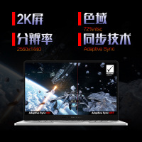 ROG玩家国度幻14 星空白 非LED版轻薄商务办公设计师14英寸2K屏笔记本电脑60Hz AMD锐龙R7 4800HS RTX2060MQ/16G/512G固态