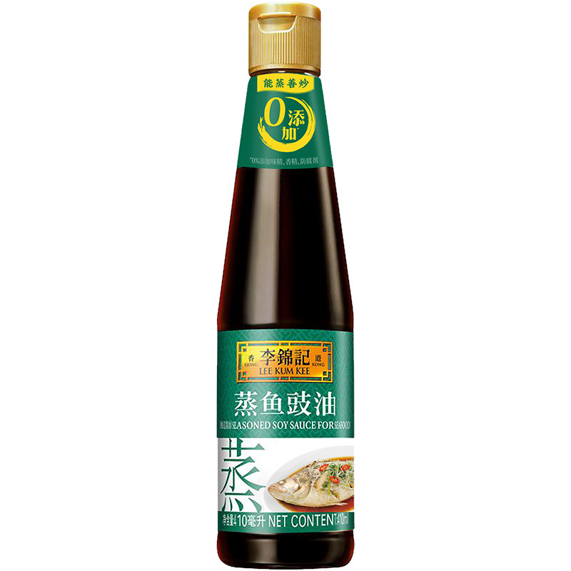 李锦记 蒸鱼豉油410ml