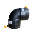 联塑 90°新型电熔弯头(PE配件)1.6Ma黑色 dn110 单位：只