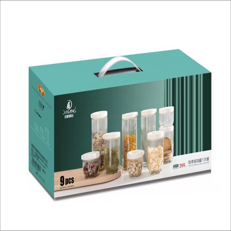 启航雅居旋律储物罐十件套XLCWG-L10高清大图