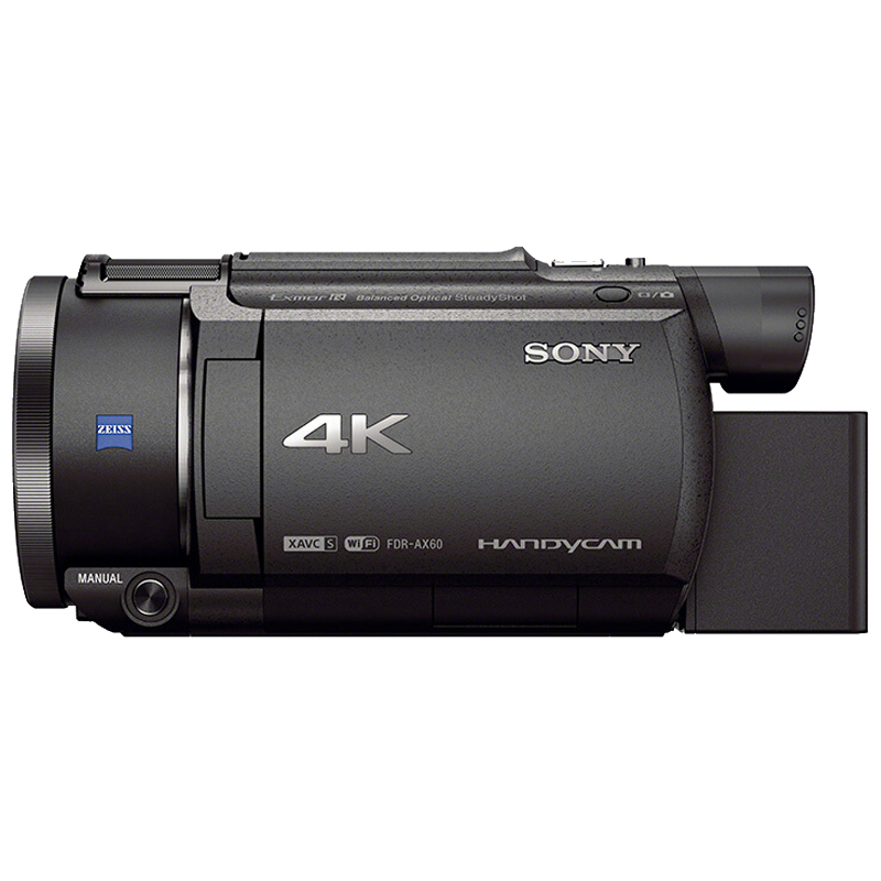 索尼(SONY) FDR-AX60（含AC适配器）4K数码摄像机 约829万像素 3英寸屏