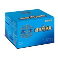 美赞臣(Mead Johnson)蓝臻1段婴儿配方奶粉(0-6月龄)900克×4罐整箱装 荷兰原装进口