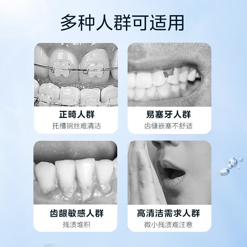 美的 冲牙器 CS3_海盐蓝高清大图