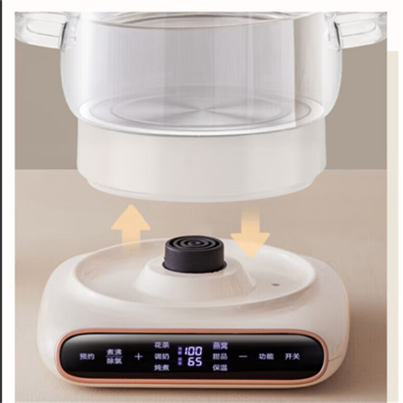 海牌(HAIPAI)养生壶HP-Y15B[白色]热水壶电水壶1.5L大容量带茶漏高清大图
