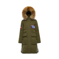 波司登冬季羽绒服女貉子毛领加厚保暖中长款外套