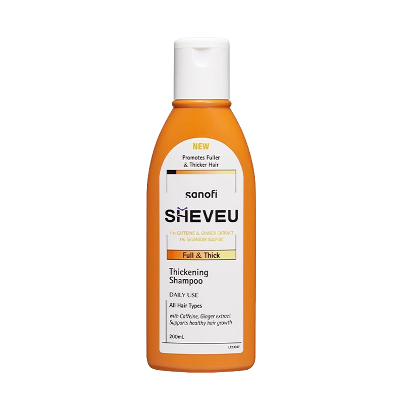 SELSUN 洗发水 200ml 1瓶 密发蓬蓬橙瓶 适合各种发质 强效无硅油去屑止痒头皮之藓溢脂性皮之炎 澳洲进口