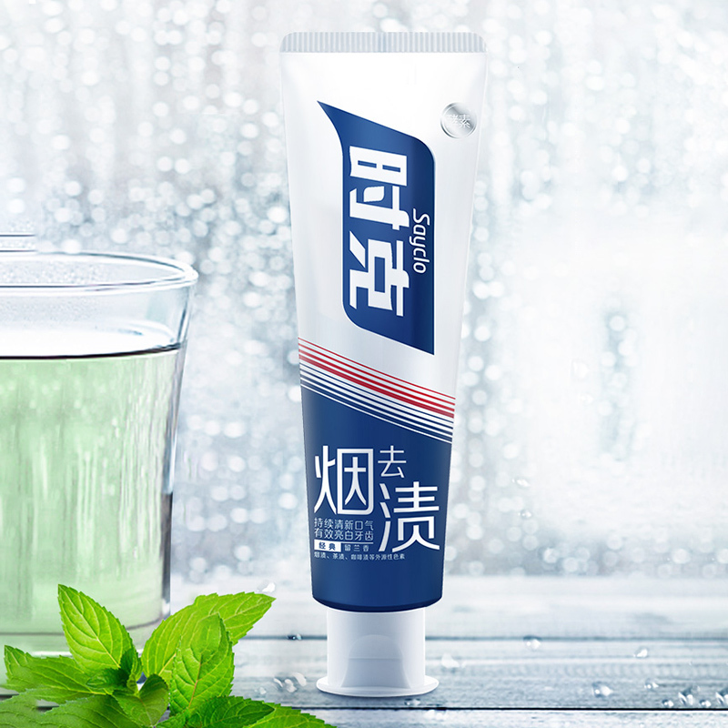 时克 亮牙白清新牙膏165g（留兰香香型）