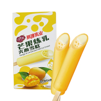燕塘诗华诺 芒果炼乳夹心雪糕 鲜奶冰淇淋雪糕家庭装冷饮 冰激凌 6支装