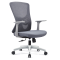 初嘉 CJ-7067办公椅转椅电脑椅网布学习椅中背职员椅 灰框
