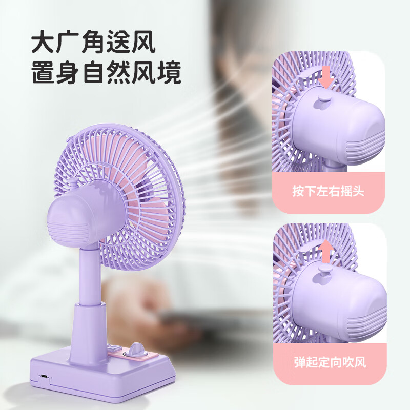 纽曼(Newmine) FS-09青春版 复古小风扇高清大图