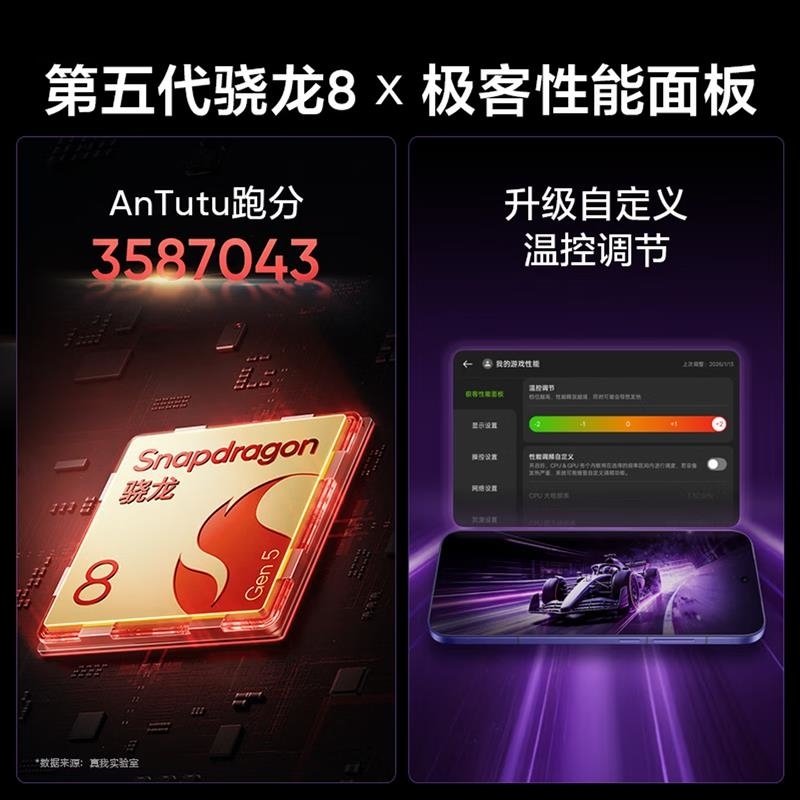 [全新]真我Neo8 16GB+512GB 赛博紫 第五代骁龙8 165Hz三星屏 80W 8000mAh大毫安 机高清大图