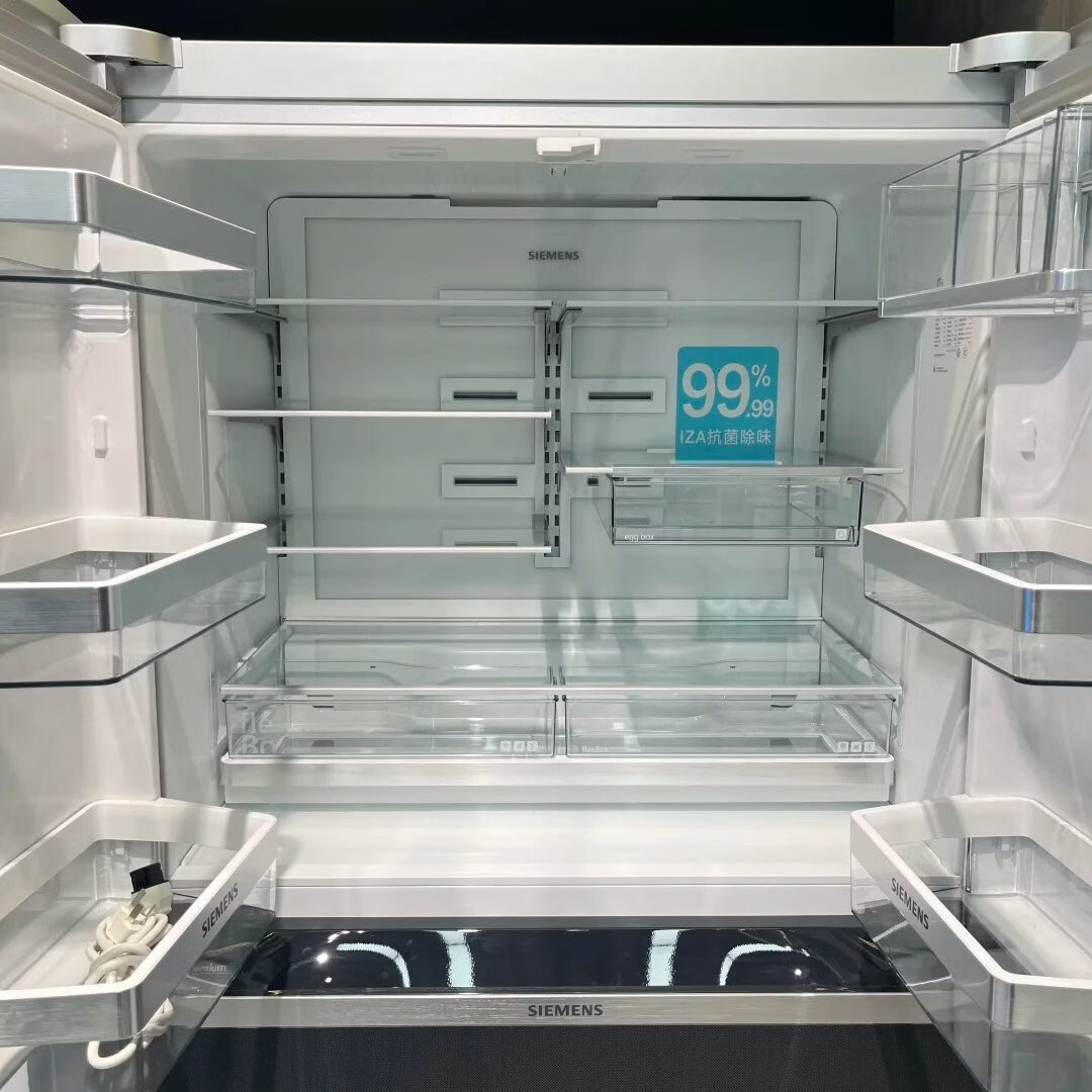西门子KF96NPX50C 568升法式多门四门冰箱双循环风冷无霜双压缩机智感零度保鲜智控调湿 双循环 抗菌高清大图