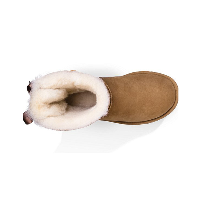 [直营]UGG(UGG) Bailey Bow ll 贝莉蝴蝶结2.0中筒女士保暖雪地靴女靴1016225