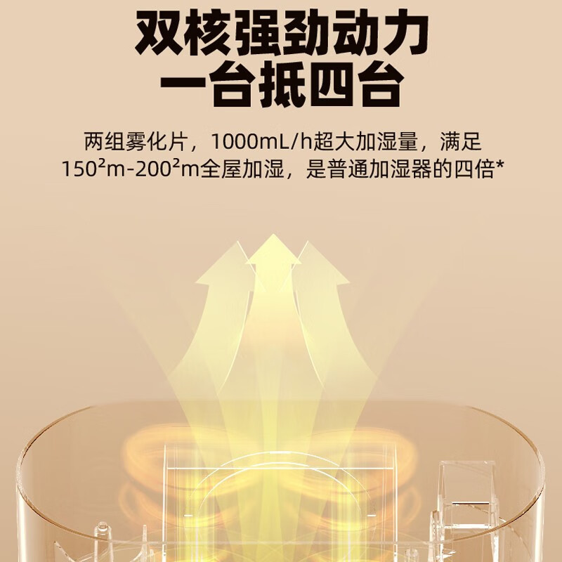 亚都(YADU) 亚都落地式加湿器SC1000-TSK12家用客厅大容量大雾量智能紫外线高清大图