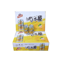 新货果啤橙味菠萝啤味啤酒饮料碳酸饮料 橙味500ml*24瓶