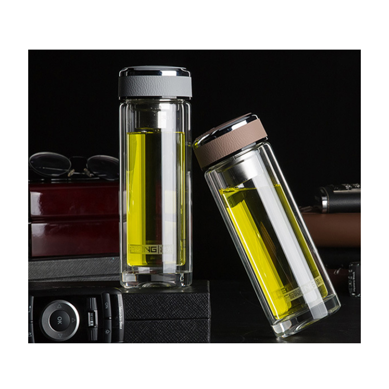 富光精美双层水晶玻璃杯