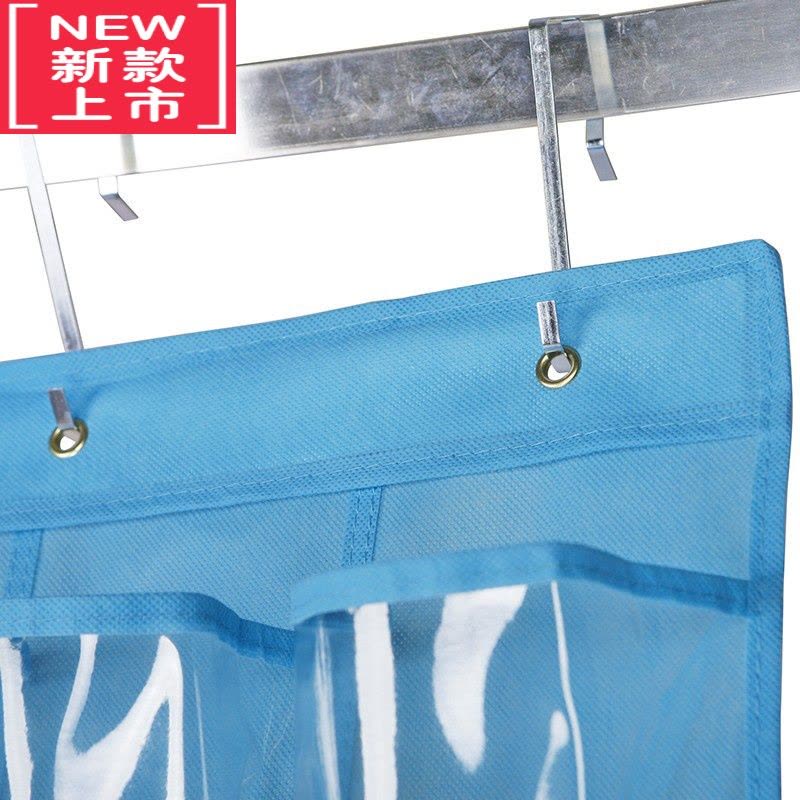 可莉允收纳袋挂袋悬挂式挂墙门后衣物收纳袋多层储物鞋袋鞋挂袋 墙挂图片