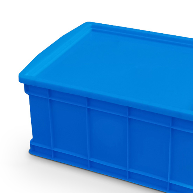 臻远ZY-SNXD-73收纳储物箱长方形物流中转箱带盖子 430*323*195mm高清大图