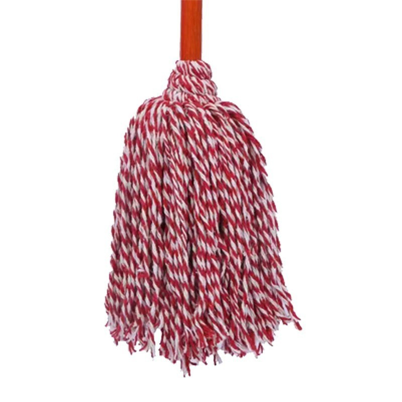 礼千初 木杆圆头拖把棉线地拖墩布