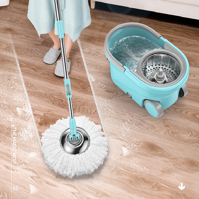 汽车用品>安全/自驾>维修工具>携兴>携兴旋转拖把桶拖把杆免手洗拖把