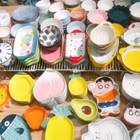 陶瓷餐具套装盲盒袋创意可爱菜盘汤饭盘碗碟日式北欧面碗盘