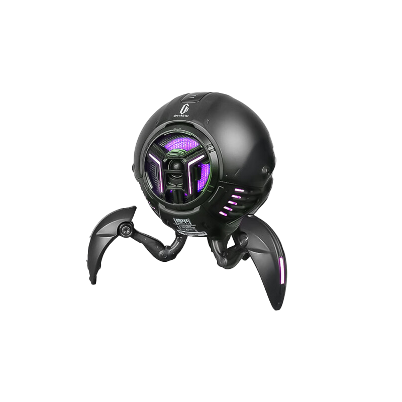 重力星球gravastarg1pro陨石黑无线蓝牙音箱