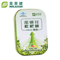 美莱健金银花枇杷糖铁盒装50g 薄荷糖清咽润喉含片男性女性咽喉不适嘶哑喉咙疼痛上火不舒服干痒肿痛沙哑可搭戒烟伴侣糖清凉糖
