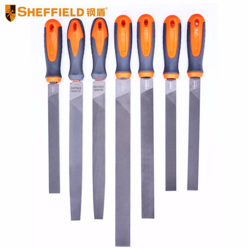 SHEFFIELD/钢盾 细齿平锉- S099112 12图片
