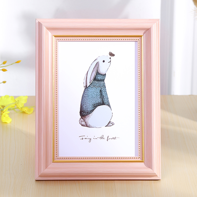 欧式相框摆台闪电客7寸568101216a4像框创意挂墙定制画框加洗照片复古