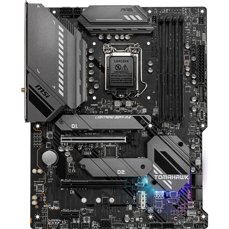微星(MSI)MAG B560 TOMAHAWK WiFi 战斧导弹电脑主板