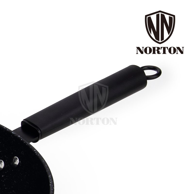 诺顿(NORTON)聚味_麦饭石煎炒锅1JJW032 直径32CM 单个装
