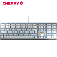 樱桃(Cherry)KC 6000 SLIM键盘 USB接口有线键盘 办公键盘 超薄键盘