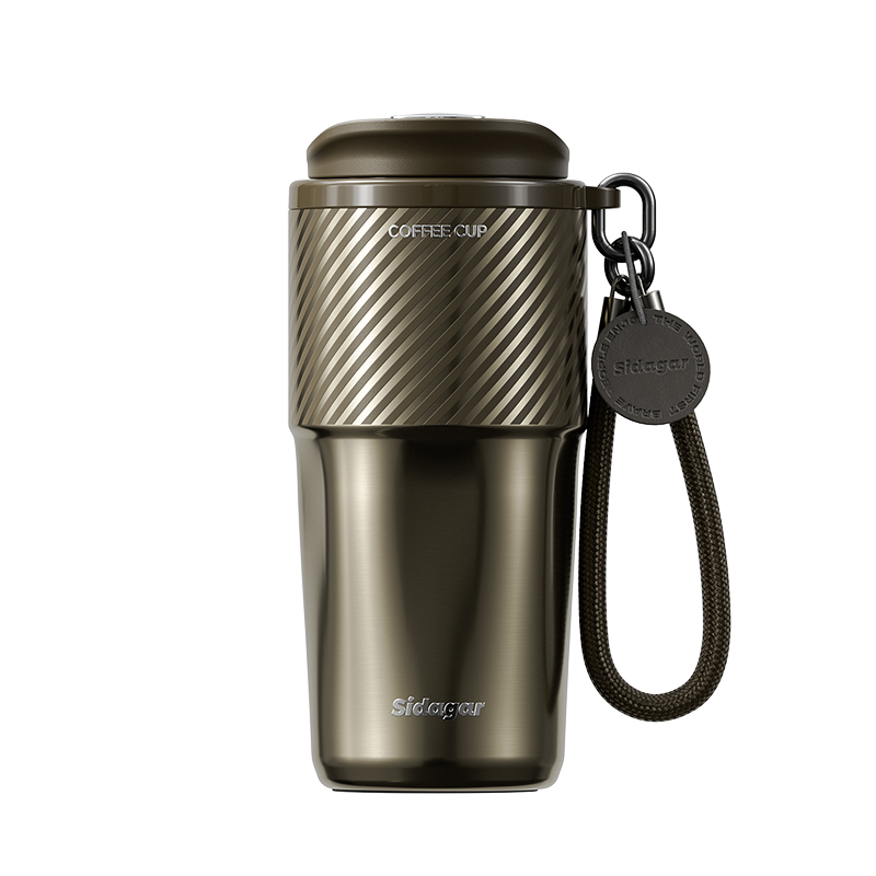 世大家 浮生咖啡杯570ml陶瓷-赤陶棕